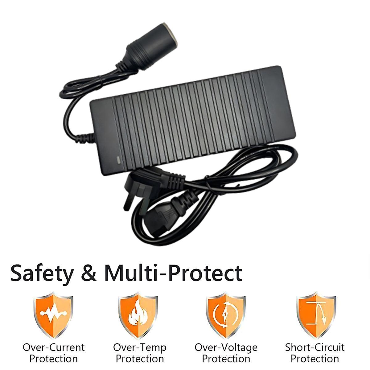 240V To 12V Car Cigarette Lighter Transformer Power Supply 12V Socket Converter