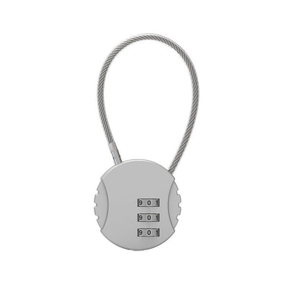 Combination Lock Padlock Locker 3 Digit Security Bike Suitcase Luggage Bag - Green