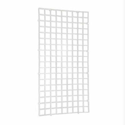 8Pcs Plastic Fish Grid Divider Durable  Holder Fish Tank Tray Egg Crate Aquarium - White