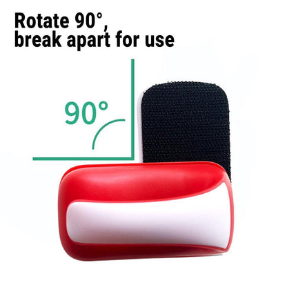 Double-Sided Aquarium Glass Cleaner Brush for Fish Tank Algae Removal S/M Size - M