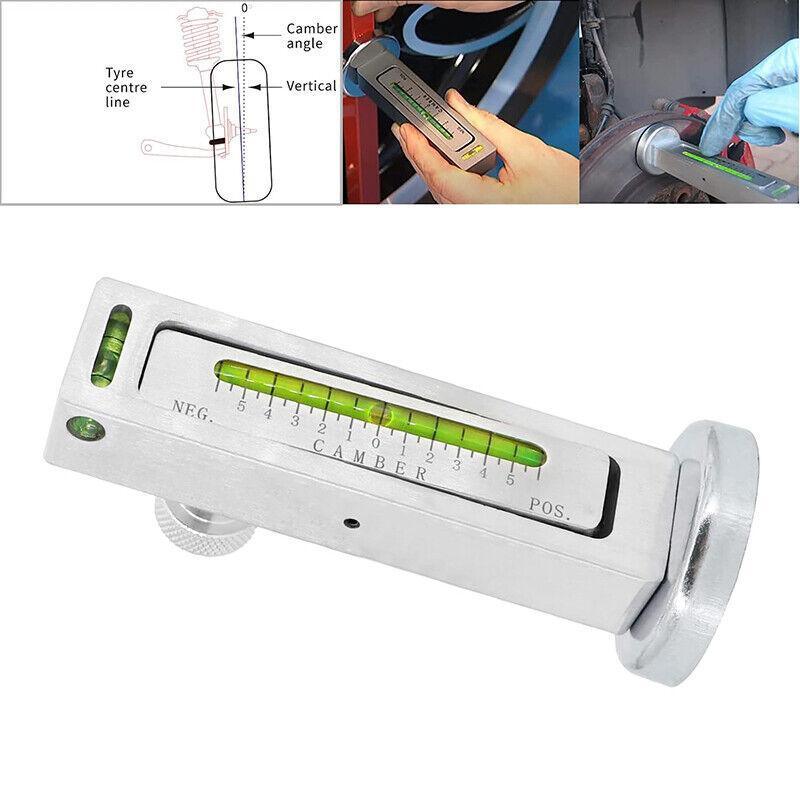Auto Car Camber Castor Strut Wheel Alignment Adjustable Magnetic Gauge Tool