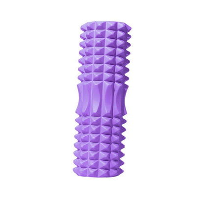 High Density EVA Foam Roller Yoga Massage Stick for Fitness - Crescent Style Pink-45cm