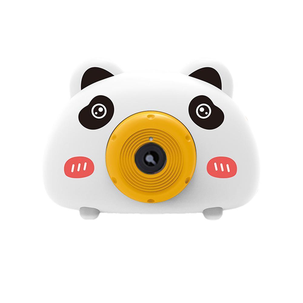 Acousto Optic Bubble Machine Camera Animal-Shaped With Light Music Toy Gift - Fox