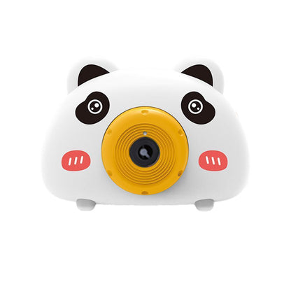 Acousto Optic Bubble Machine Camera Animal-Shaped With Light Music Toy Gift - Fox