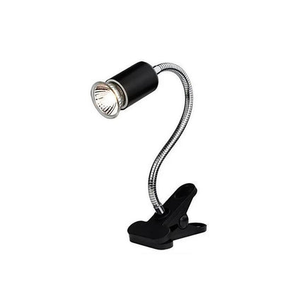 E27 Reptile Heat Lamp UVA UVB Turtle Lizard Heating Light with Clip - 25W Bulb + White Holder