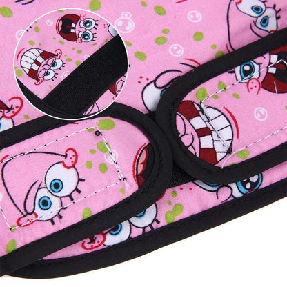 Washable Female Pet Dog Cat Nappy Diaper Physiological Pants Panties Underwear Black - S