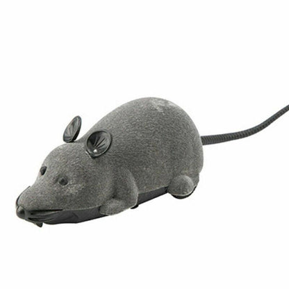 Pet Cat Puppy Toy Wireless Remote Control Electronic Rat Mouse Mice Toys Stock - Grey