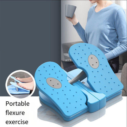 Indoor Mini Stepper Fitness Machine Leg Calf Stretch Cardio Trainer Home Workout - Blue