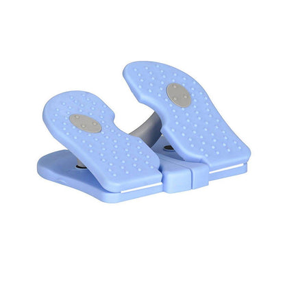 Indoor Mini Stepper Fitness Machine Leg Calf Stretch Cardio Trainer Home Workout - Blue