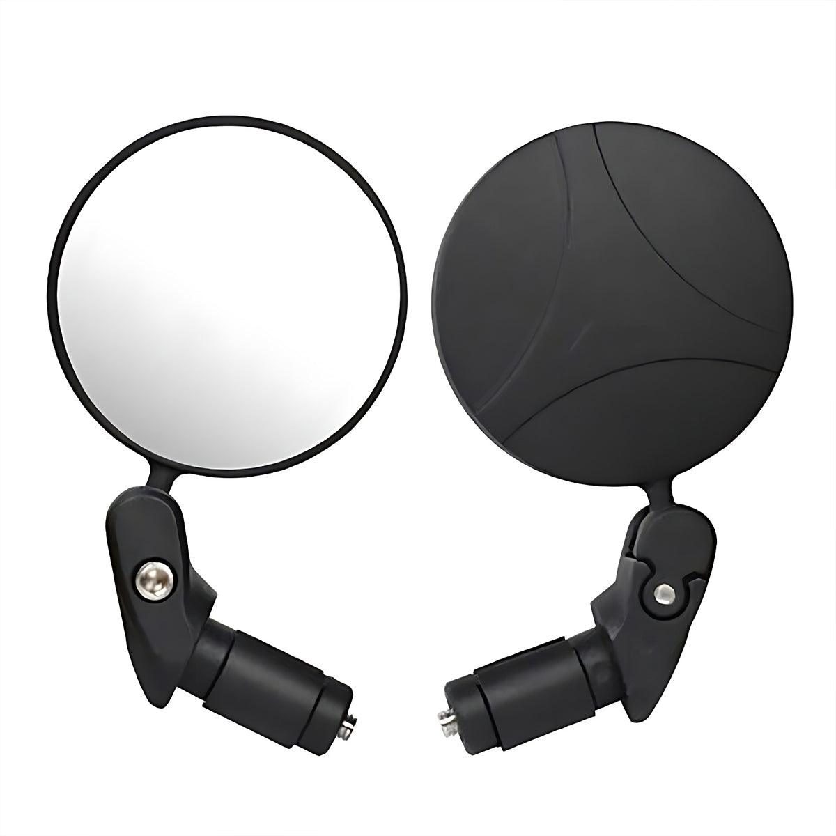 Adjustable Bicycle Rearview Mirror Convex Lens for MTB and Road Bikes