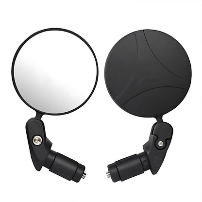 Adjustable Bicycle Rearview Mirror Convex Lens for MTB and Road Bikes