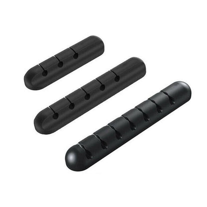 Value Pack Usb Charge Cable Holder Desk Cable Clips Organizer Cord Management - 5 Clips