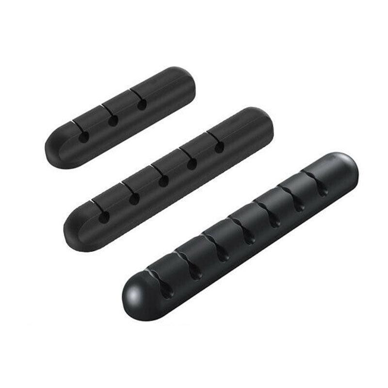 Value Pack Usb Charge Cable Holder Desk Cable Clips Organizer Cord Management - 7 Clips