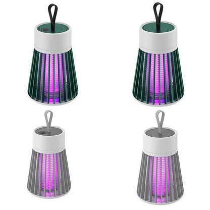 Electric Mosquito Killer Lamp Insect Catcher Fly Bug Zapper Trap Led Uv Mozzie - Green (Recharge)