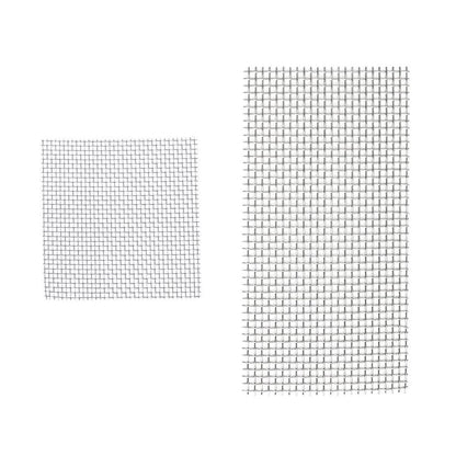 10pcs Stainless Steel Wire Mesh for Water Plants Fish Tank Aquarium Decoration - 8x8cm