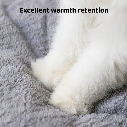 Removable Washable Pet House Four Seasons Cat Enclosed House - Brown-S