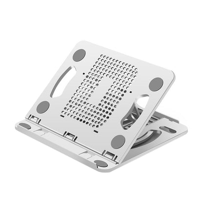 Portable Laptop Stand Foldable Adjustable Lazy Computer Desk - Black