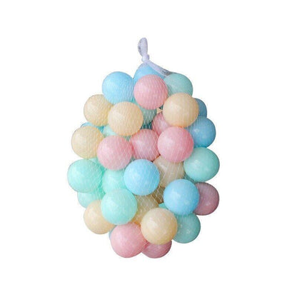 3 in 1 Play Tent Set with Tunnel and Ball Pit for Indoor and Outdoor Fun - Yellow Tent