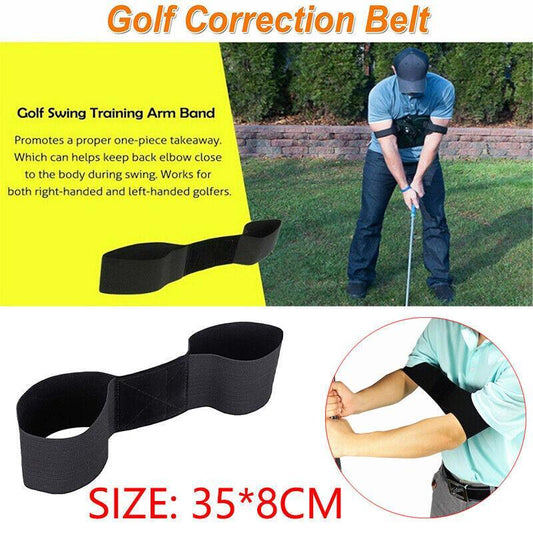 Golf Swing Training Aid Golf Arm Band Posture Motion Correction Belt