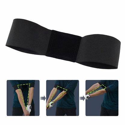 Golf Swing Training Aid Golf Arm Band Posture Motion Correction Belt