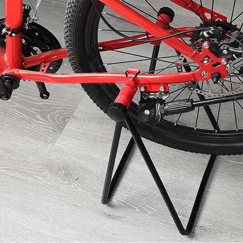 Mountain Bike Triangle Stand Vertical Parking Rack Road Bicycle Storage Holder