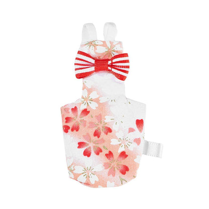 Adjustable Parrot Diaper Bird Flight Suit Tiger Skin Peony Special Supplies - Yellow-S