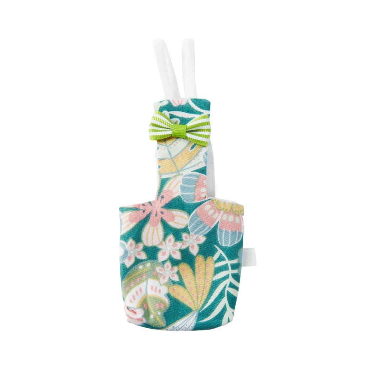 Adjustable Parrot Diaper Bird Flight Suit Tiger Skin Peony Special Supplies - Green-XS