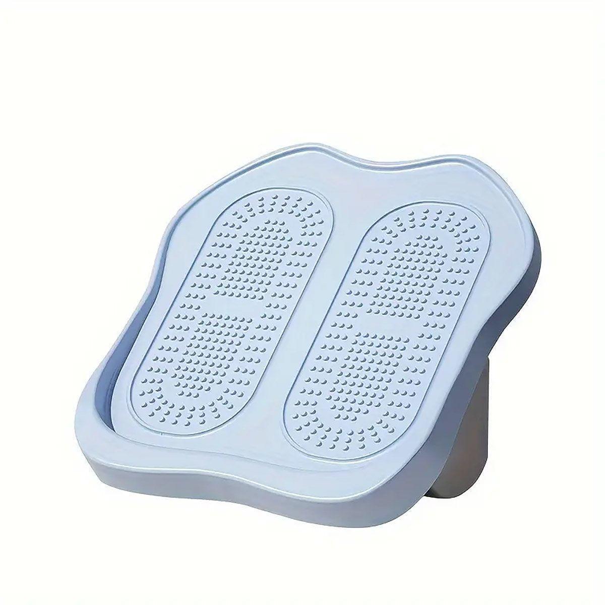 Portable Folding Stretch Board Fitness Pedal Slant Calf Ligament Trainer Tool - Purple