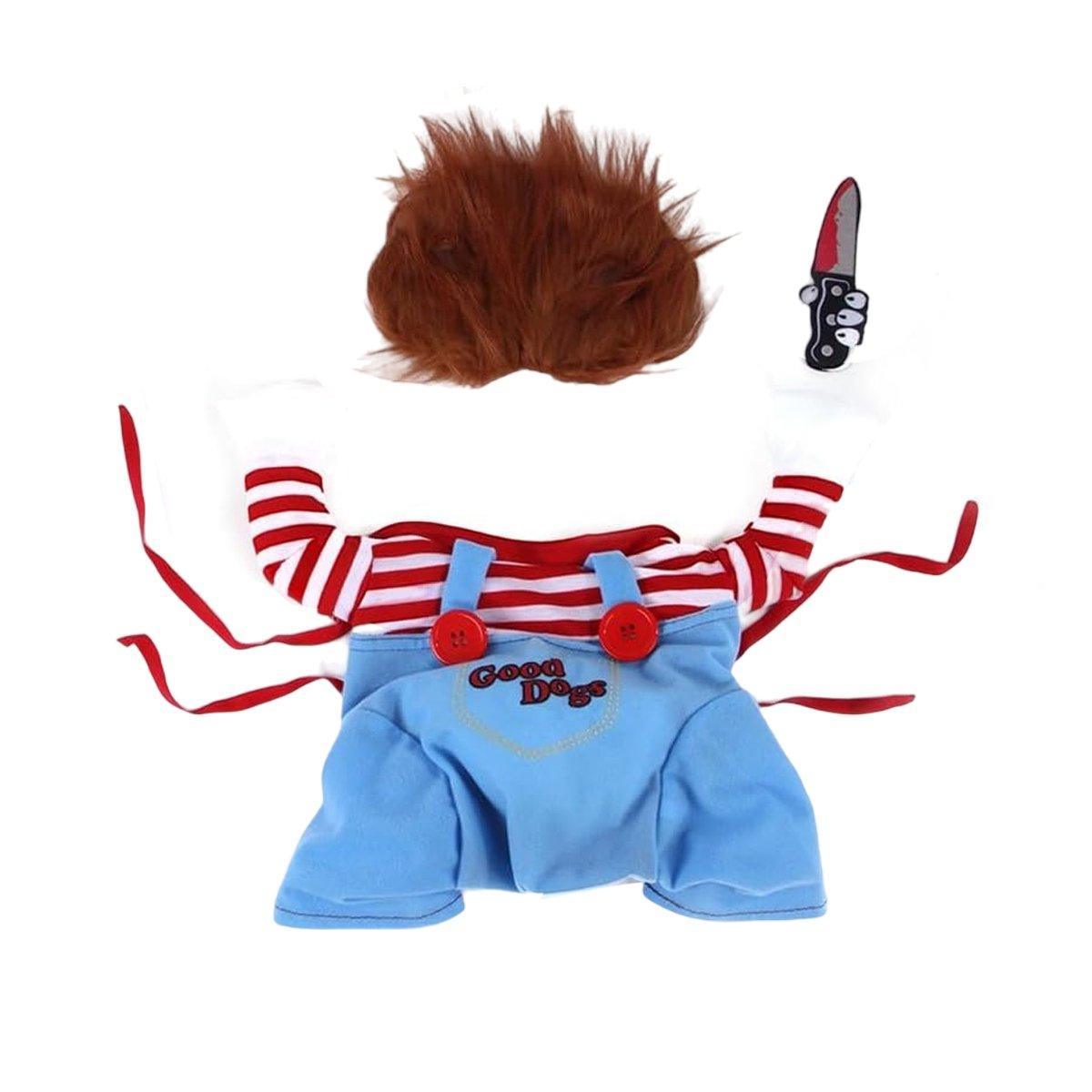 Halloween Dog Costume Pet Accessories Funny Dress Up for Small Medium Dogs - New Pirate-M