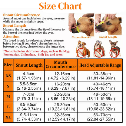 2PCS Adjustable Mesh Pet Dog Muzzle Mask Mouth Cover No Bite Strap Mouth Cover - Black-S