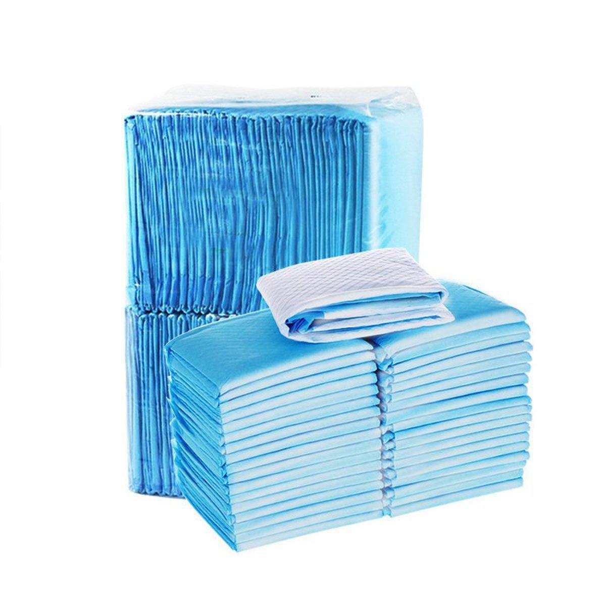 Large Puppy Dog Training Pads Pet Toilet Thickened Pee Pads Mat Indoor Absorbent - M ( 60*45cm) - 50PCS