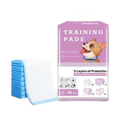 Large Puppy Dog Training Pads Pet Toilet Thickened Pee Pads Mat Indoor Absorbent - XL ( 90*60cm) - 20PCS