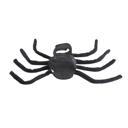 Pet Spooky Big Spider Halloween Costume Dress Up for Dogs Cats and Small Pets - L
