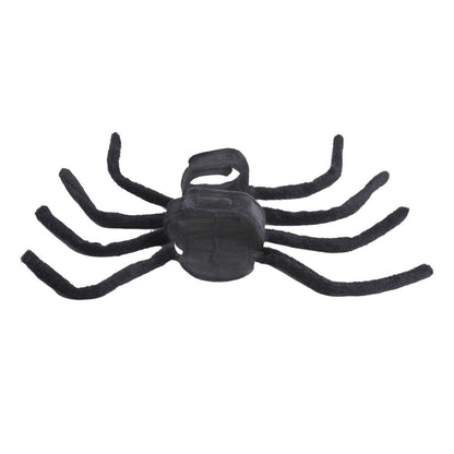 Pet Spooky Big Spider Halloween Costume Dress Up for Dogs Cats and Small Pets - L