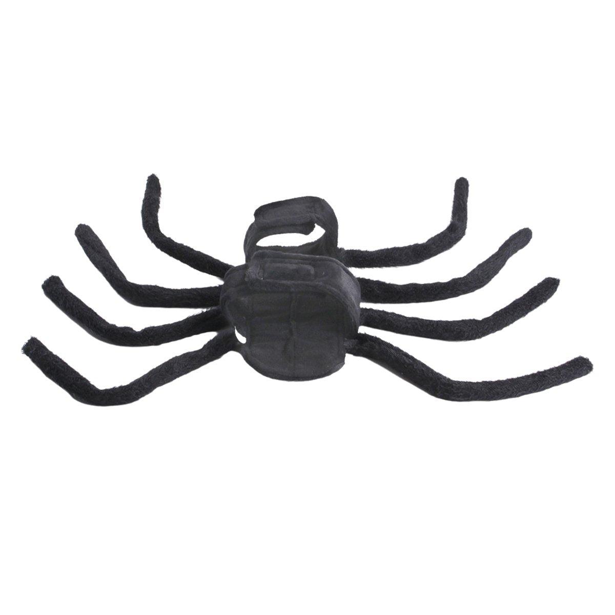 Pet Spooky Big Spider Halloween Costume Dress Up for Dogs Cats and Small Pets - L