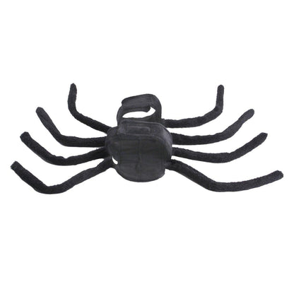 Pet Spooky Big Spider Halloween Costume Dress Up for Dogs Cats and Small Pets - L