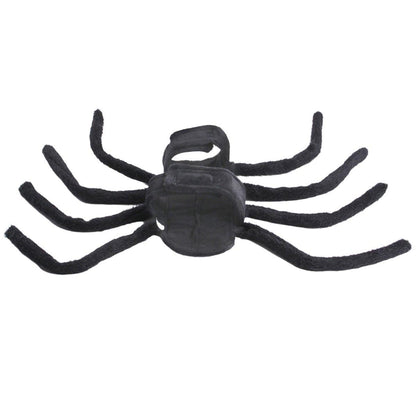 Pet Spooky Big Spider Halloween Costume Dress Up for Dogs Cats and Small Pets - L