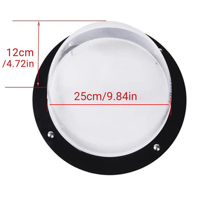 Dog Porthole Window Round Transparent for Fence Pet Peek Look Out Durable Dome