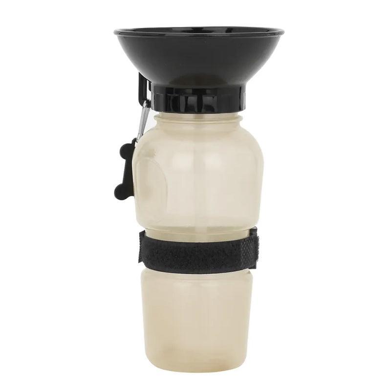 500Ml Dog Cat Water Drinking Bottle Detachable Travel Cup Portable Pet Feeder - Blue