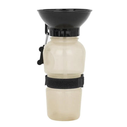 500Ml Dog Cat Water Drinking Bottle Detachable Travel Cup Portable Pet Feeder - Blue