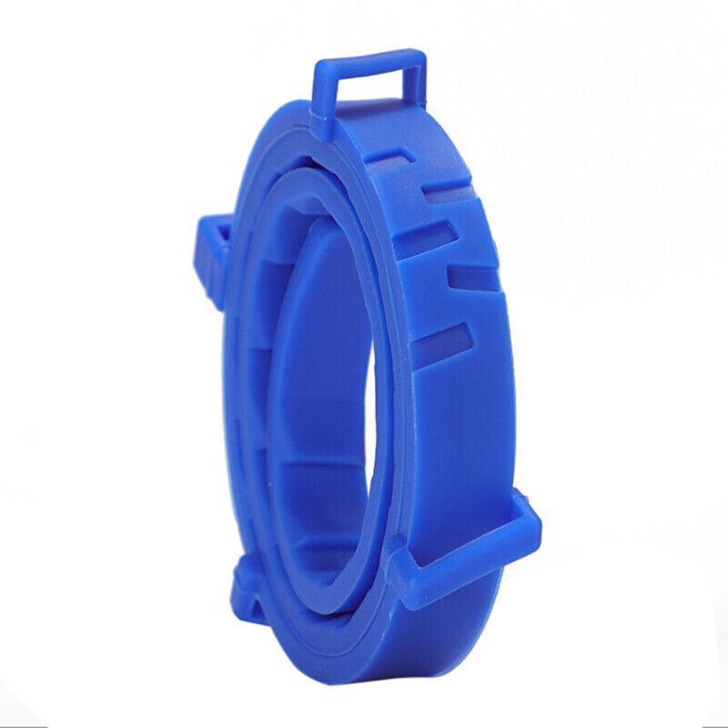 Adjustable Flea and Tick Collar for Dogs and Cats with Natural Repellent - Blue