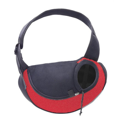 S Size Pet Shoulder Carrier Bag Puppy Cat Dog Travel Sling Backpack Portable - Blue