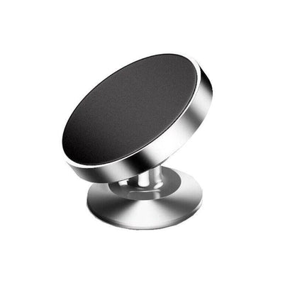 360 Degree Car Phone Holder Dashboard Mount Stand Cradle for Flat Surface - Black