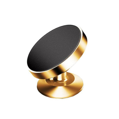 360 Degree Car Phone Holder Dashboard Mount Stand Cradle for Flat Surface - Silver