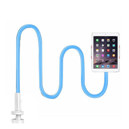 Adjustable Flexible Phone Tablet Holder with Clamp for Bed Desk Mount Use - Pink