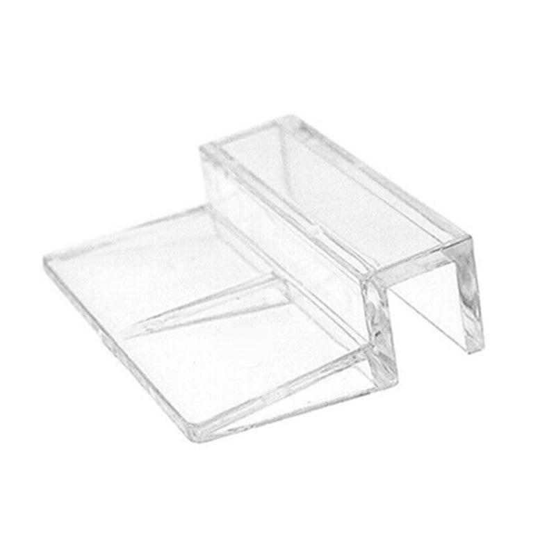 4Pcs Plastic Clips Glass Cover Support Holder Aquarium Fish Tank 6/8/10/12Mm New - 12MM