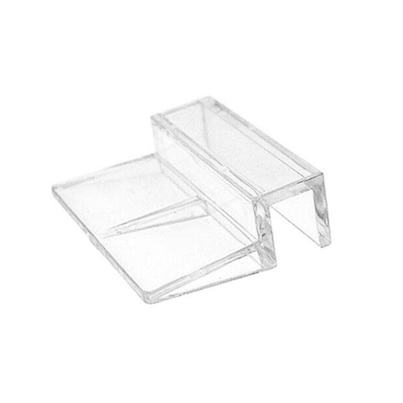 4Pcs Plastic Clips Glass Cover Support Holder Aquarium Fish Tank 6/8/10/12Mm New - 6MM