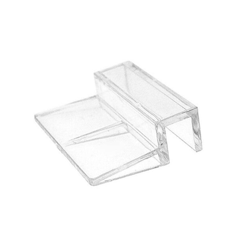 4Pcs Plastic Clips Glass Cover Support Holder Aquarium Fish Tank 6/8/10/12Mm New - 6MM