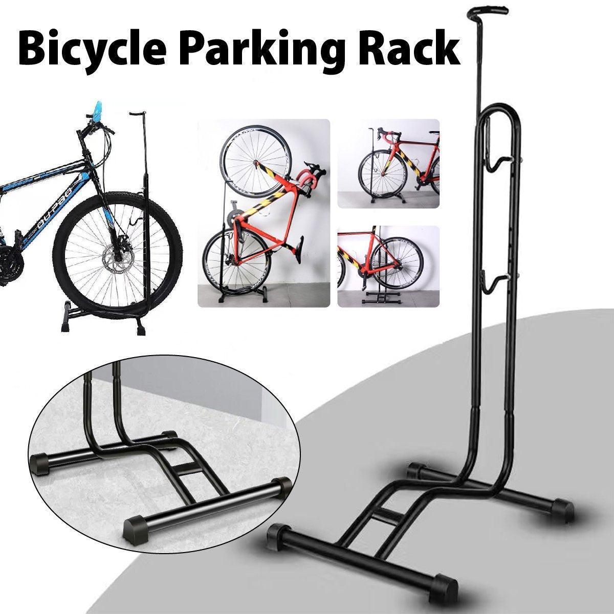Mountain Bicycle Stand Parking Rack L Shaped Frame Bike Display Maintenance Tool