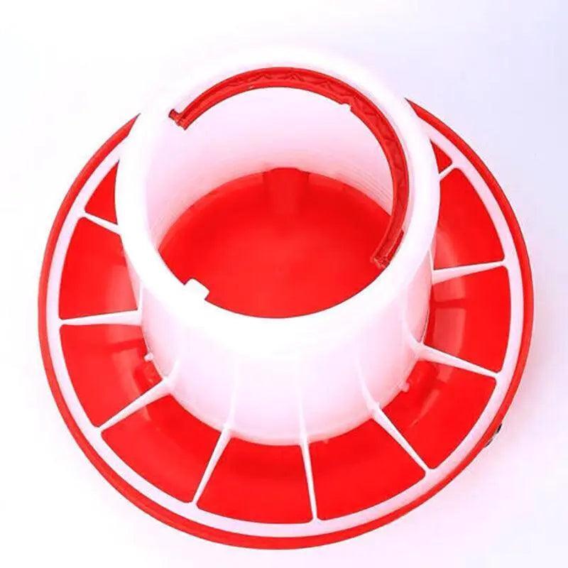 Durable Poultry Feeder and Waterer for Chicken and Chook Farming Use - Feeder